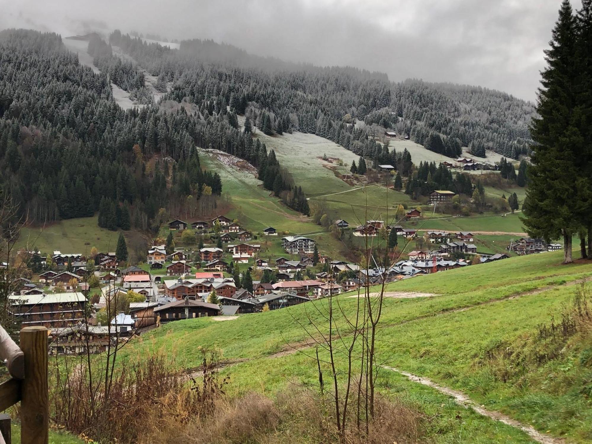 Bel App Aux Gets 10Mn Centre Ski Parking Tennis Prive Les Gets Bagian luar foto